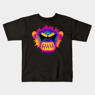 Scary Monkey Halloween Spooky Fun Kids T-Shirt